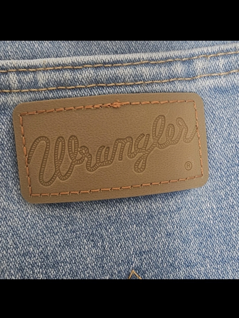 New Wrangler Cowboy Cut 14 MWZ High Rise 11x32 Jeans Women Size 10 Tapered Leg - Picture 8 of 16